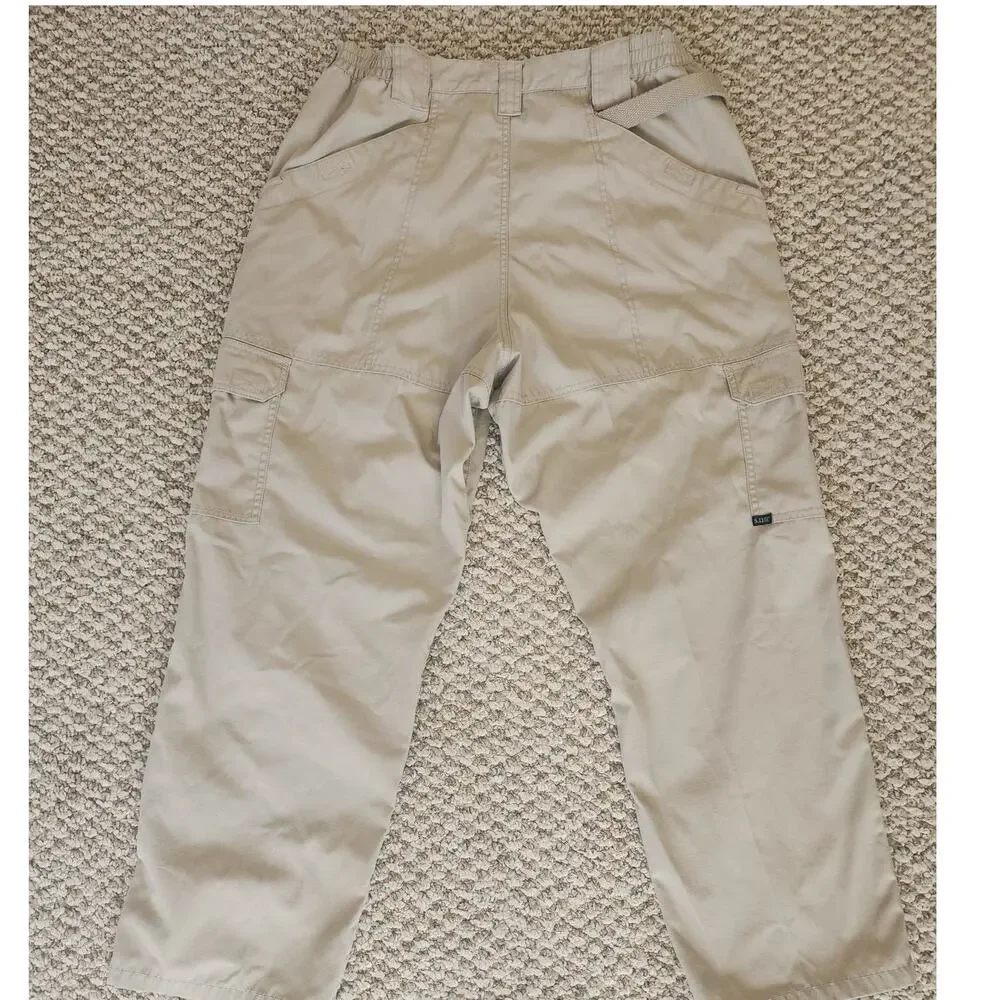 5.11 Tactical‎ Series Mens 36x30(tag) Khaki Cargo Utility Workwear Pants